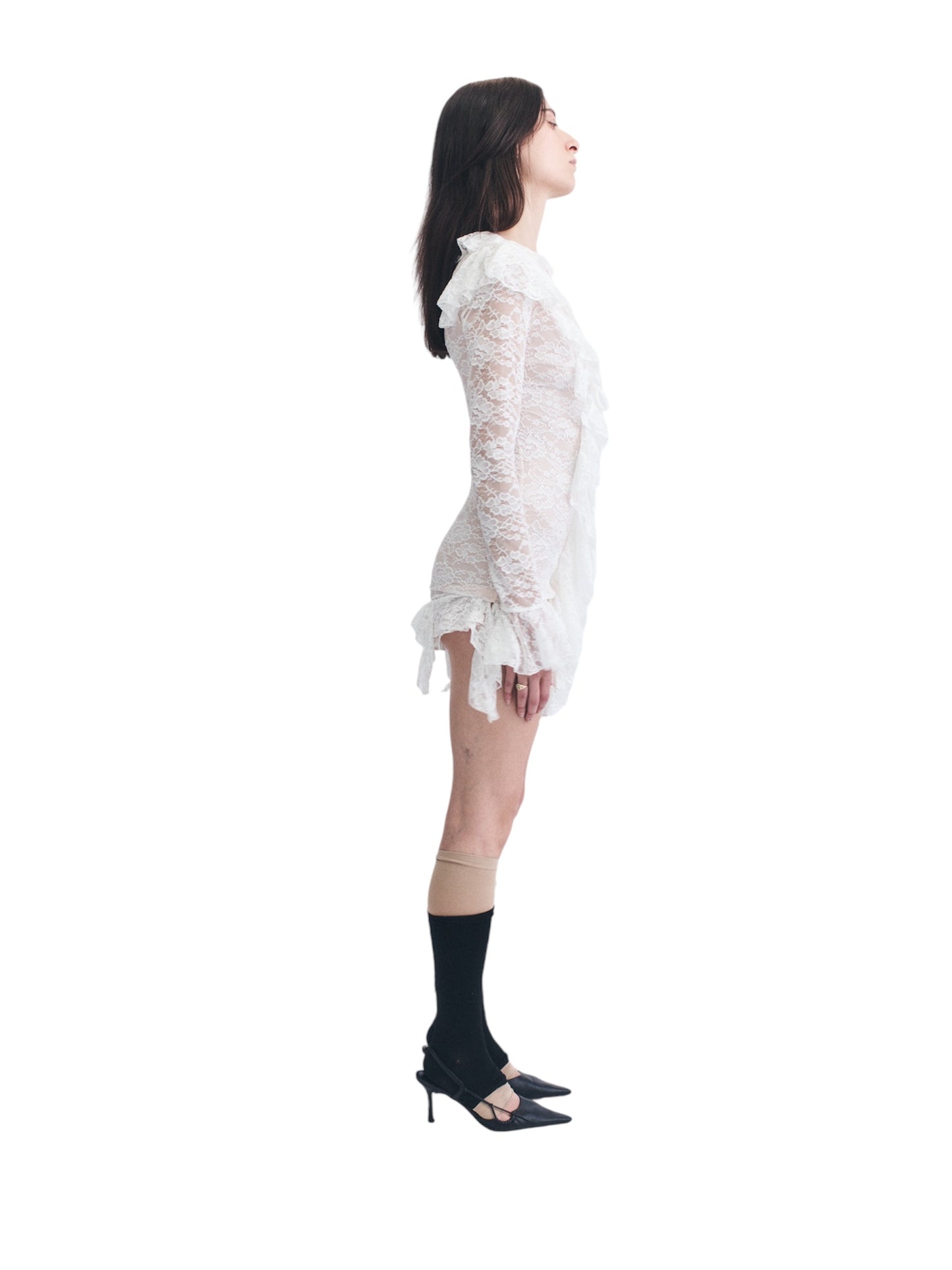 HAIFA MINI LACE DRESS